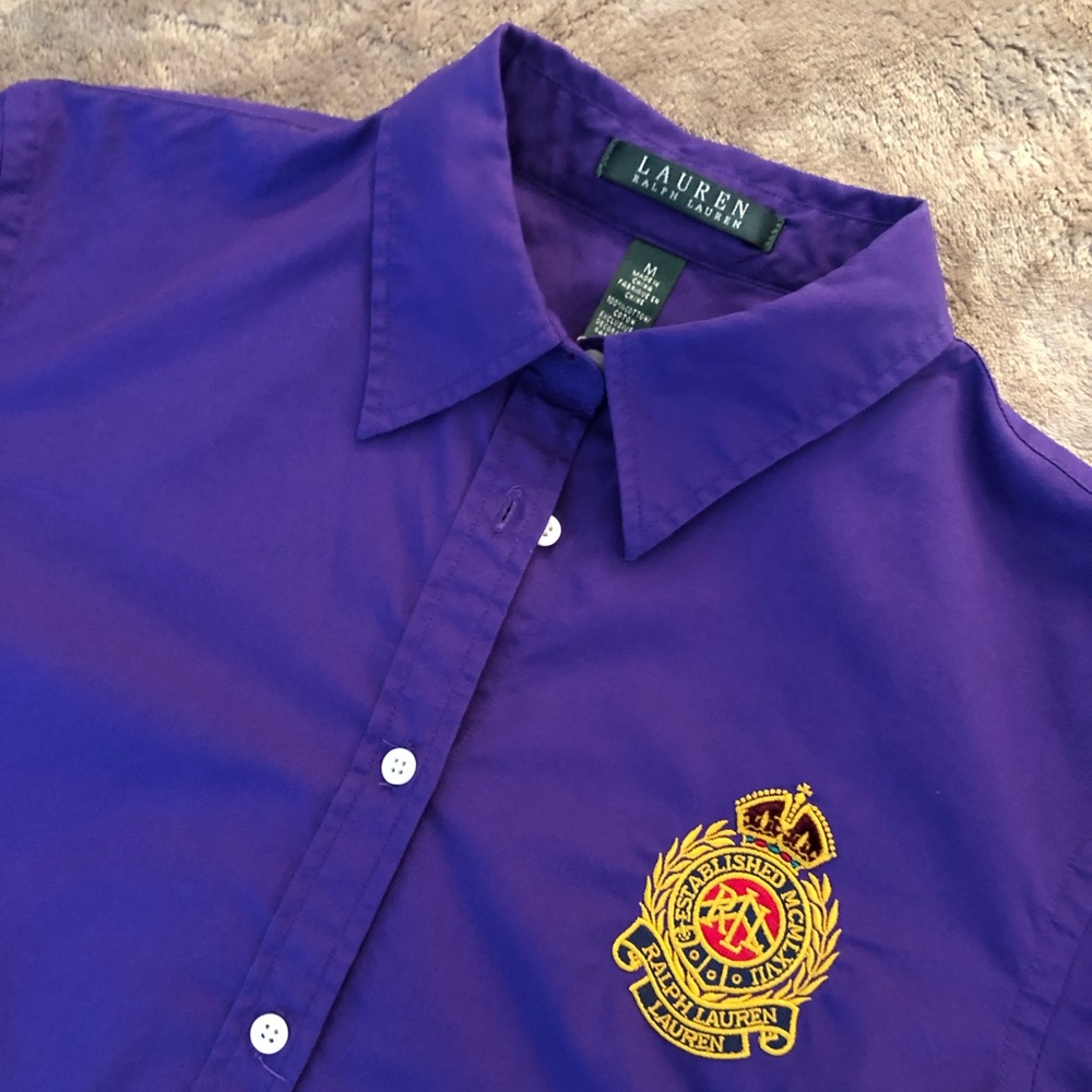 Ralph Lauren Crested Oxford